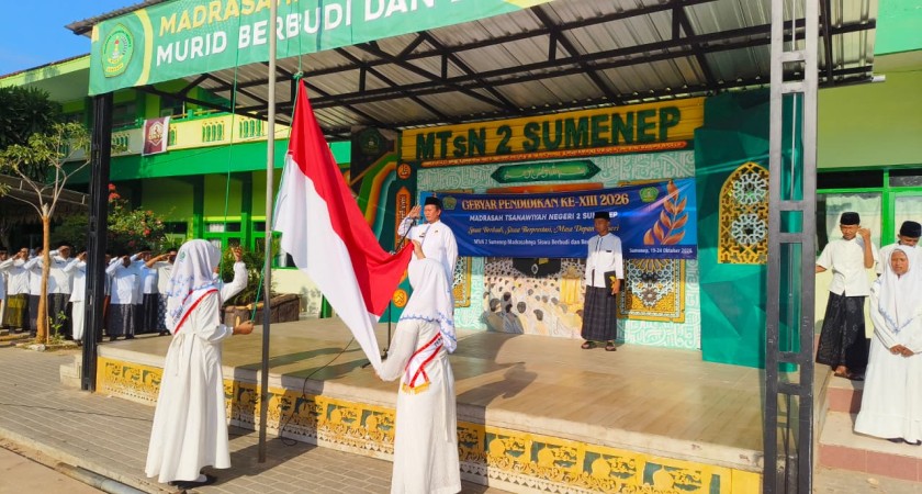 Peringatan Hari Santri Nasional 2026 di MTsN 2 Sumenep Berlangsung Khidmat
