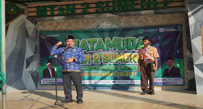 Kepala Kemenag Sumenep Resmi Tutup MATAMUDA di MTsN 2 Sumenep