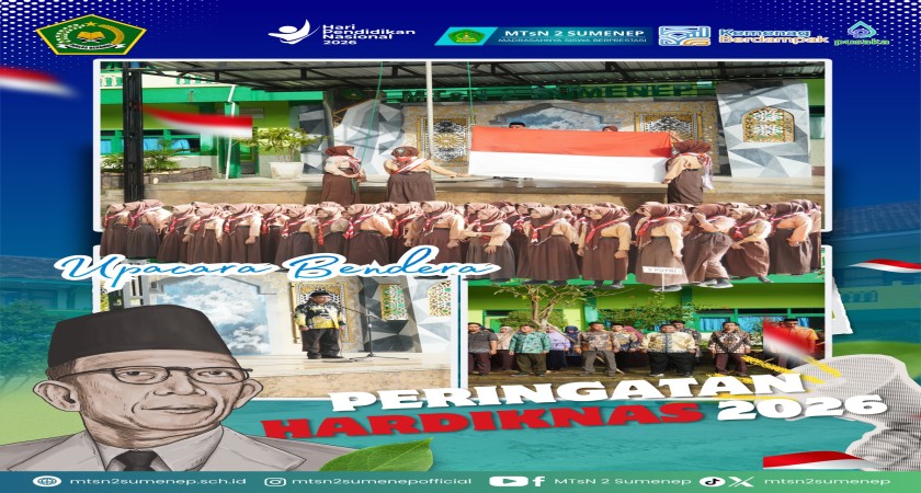 MTsN 2 Sumenep Gelar Upacara Khidmat Peringatan Hardiknas 2026
