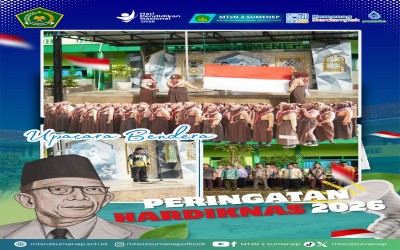 MTsN 2 Sumenep Gelar Upacara Khidmat Peringatan Hardiknas 2026